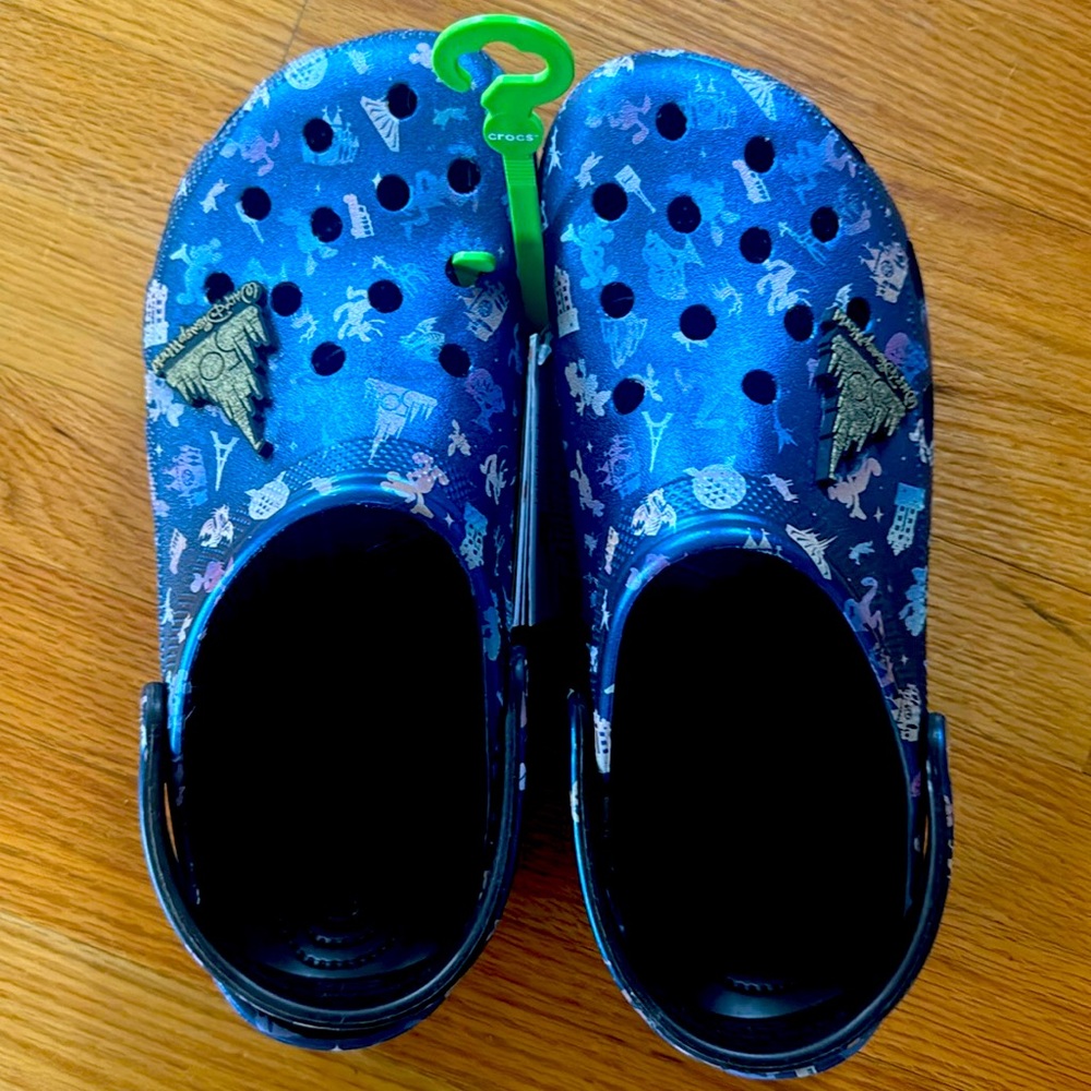 Disney World 50th anniversary crocs